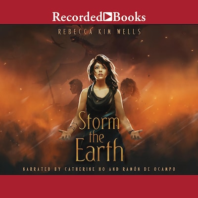 Storm the Earth – omslag til lydbogen af Rebecca Kim Wells