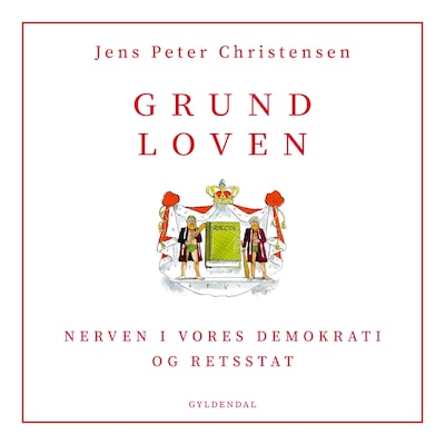 Grundloven – omslag til lydbogen af Jens Peter Christensen