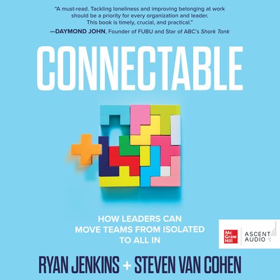 Connectable – omslag til lydbogen af Ryan Jenkins, Steven Van Cohen