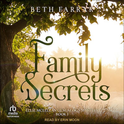 Family Secrets – omslag til lydbogen af Beth Farrar
