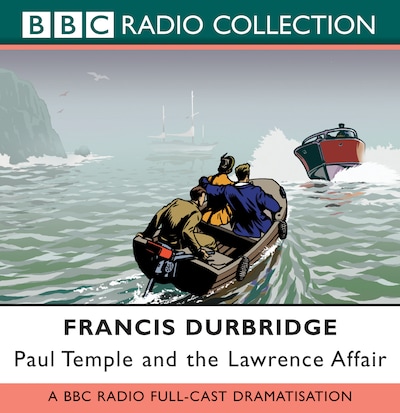 Paul Temple And The Lawrence Affair – omslag til lydbogen af Francis Durbridge