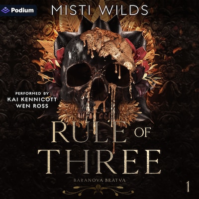 Rule of Three – omslag til lydbogen af Misti Wilds