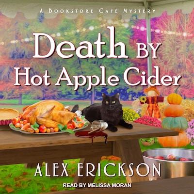 Death by Hot Apple Cider – omslag til lydbogen af Alex Erickson