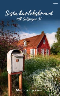 Sista kärleksbrevet till Solstigen 31 – omslag till ljudboken av Mattias Lycksén