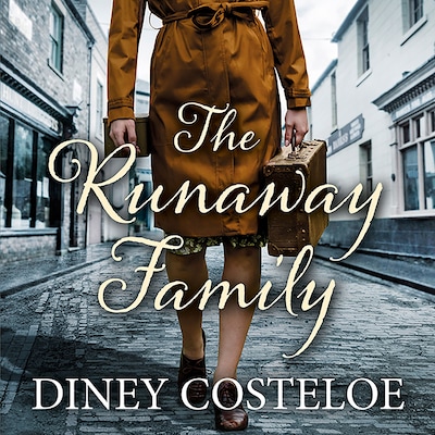 The Runaway Family – omslag til lydbogen af Diney Costeloe