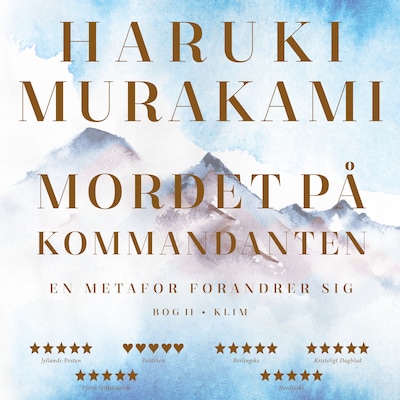 Mordet på kommandanten Bog II – omslag til lydbogen af Haruki Murakami
