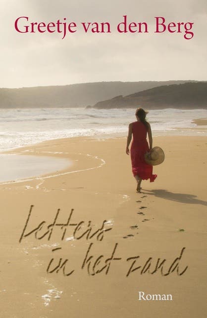 Letters in het zand – omslag van het luisterboek van Greetje van den Berg