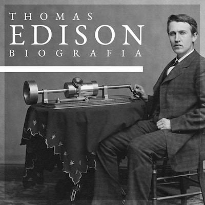 Thomas Alva Edison. Biografia autoryzowana – okładka audiobooka, autor William H. Meadowcroft, Thomas Edison
