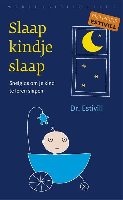 Slaap kindje slaap: snelgids om je kind te leren slapen – omslag van het luisterboek van Eduard Estivill
