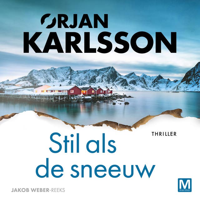 Stil als de sneeuw – omslag van het luisterboek van Ørjan Karlsson