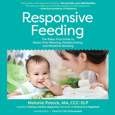 Responsive Feeding – omslag til lydbogen af Melanie Potock