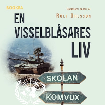 En Visselblåsares liv – omslag till ljudboken av Rolf Ohlsson