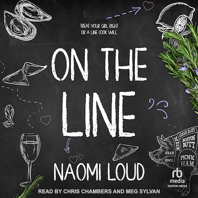 On the Line – omslag til lydbogen af Naomi Loud