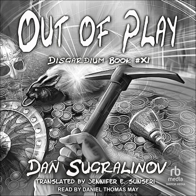 Out of Play – omslag til lydbogen af Dan Sugralinov