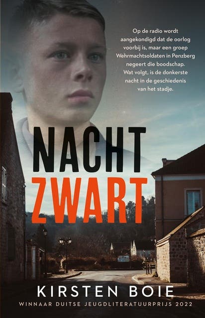 Nachtzwart – omslag van het luisterboek van Kirstyen Boie
