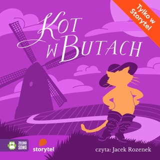 Kot w Butach – okładka audiobooka, autor Barbara Supeł