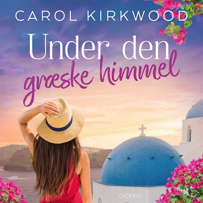 Under den græske himmel – omslag til lydbogen af Carol Kirkwood