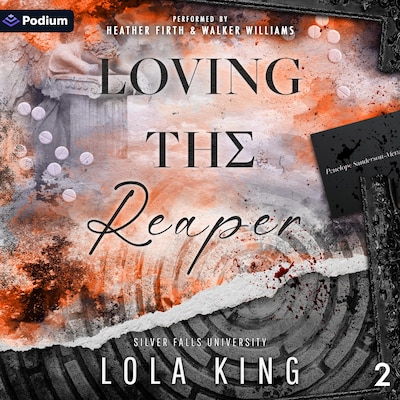 Loving the Reaper – omslag til lydbogen af Lola King