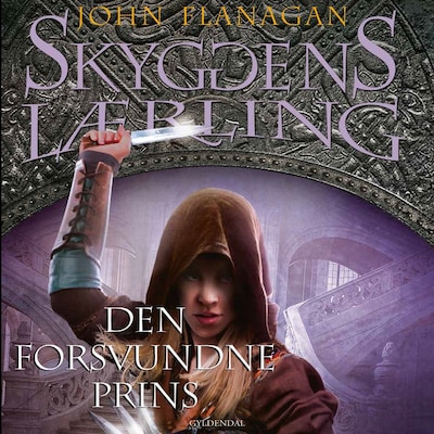 Skyggens Lærling 15 - Den forsvundne prins – omslag til lydbogen af John Flanagan
