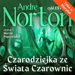 Czarodziejka ze Świata Czarownic – okładka audiobooka, autor Andre Norton