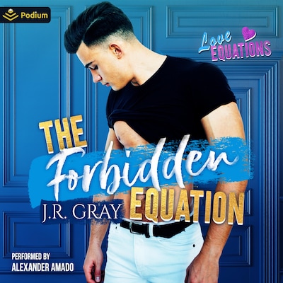 The Forbidden Equation – omslag til lydbogen af J.R. Gray