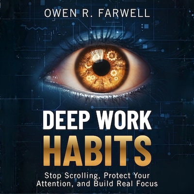 Deep Work Habits – omslag til lydbogen af Owen R.  Farwell