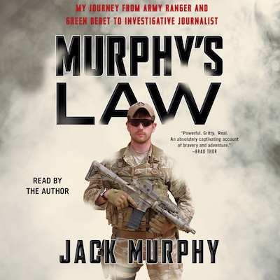 Murphy's Law – omslag van het luisterboek van Jack Murphy
