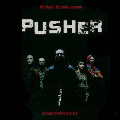 Pusher – omslag til lydbogen af Michael Holbek Jensen