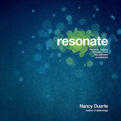 Resonate – omslag til lydbogen af Nancy Duarte
