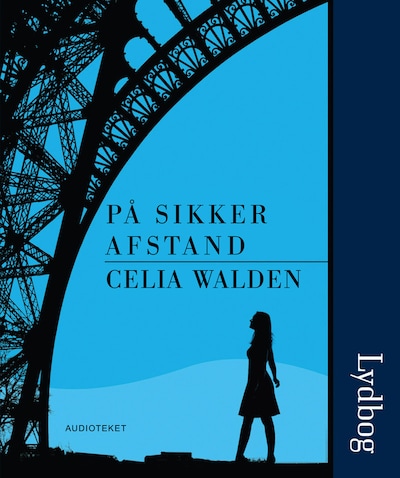 På sikker afstand – omslag til lydbogen af Celia Walden