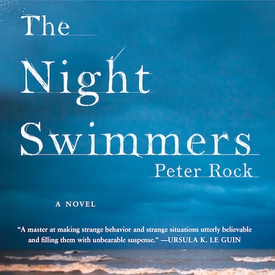 The Night Swimmers – omslag til lydbogen af Peter Rock