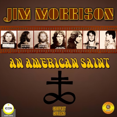 Jim Morrison - an American Saint – omslag til lydbogen af Geoffrey Giuliano