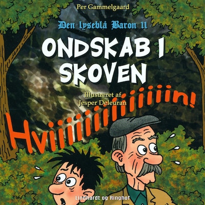 Ondskab i skoven – omslag til lydbogen af Per Gammelgaard