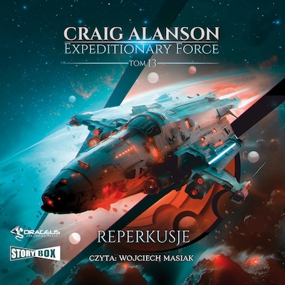 Expeditionary Force. Tom 13. Reperkusje – okładka audiobooka, autor Craig Alanson