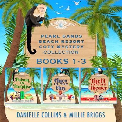 Pearl Sands Cozy Mystery Collection: Books 1-3 – omslag til lydbogen af Danielle Collins, Millie Briggs