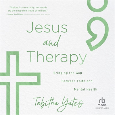 Jesus and Therapy – omslag til lydbogen af Tabitha Yates