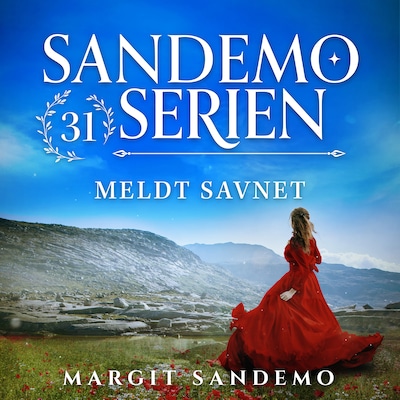 Sandemoserien 31 - Meldt savnet – omslag til lydbogen af Margit Sandemo