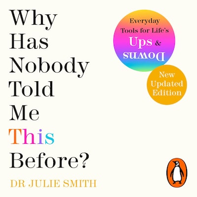 Why Has Nobody Told Me This Before? – omslag til lydbogen af Julie Smith