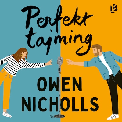 Perfekt tajming – omslag till ljudboken av Owen Nicholls