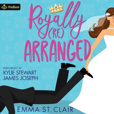 Royally Rearranged – omslag til lydbogen af Emma St. Clair
