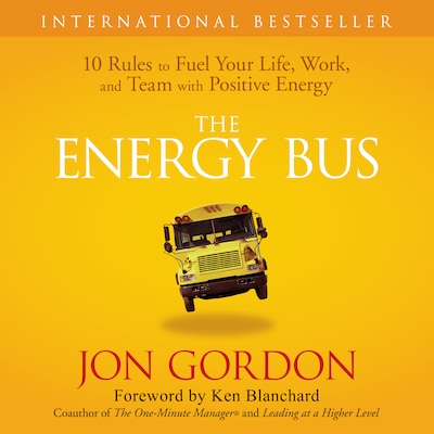 The Energy Bus – omslag til lydbogen af Jon Gordon