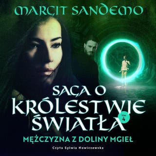 Mężczyzna z Doliny Mgieł – okładka audiobooka, autor Margit Sandemo