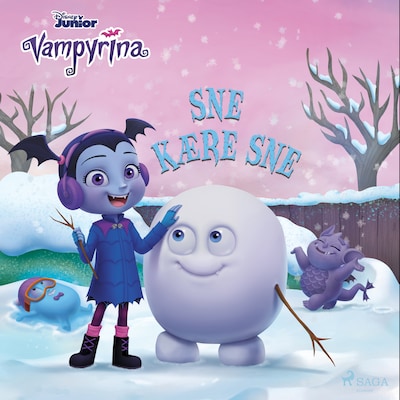 Vampyrina - Sne, kære sne – omslag til lydbogen af Disney