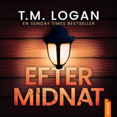 Efter midnat – omslag til lydbogen af T.M. Logan