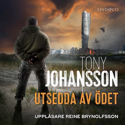 Utsedda av ödet – omslag till ljudboken av Tony Johansson