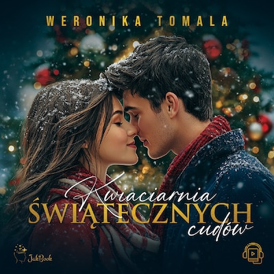 Kwiaciarnia świątecznych cudów – okładka audiobooka, autor Weronika Tomala