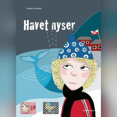 Havet nyser – omslag til lydbogen af Linda Lassen