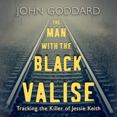 The Man with the Black Valise – omslag til lydbogen af John Goddard