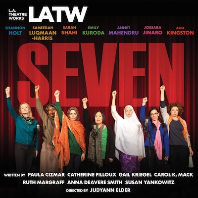 Seven – omslag til lydbogen af Paula Cizmar, Anna Deavere Smith, Ruth Margraff