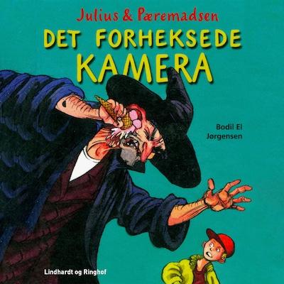 Det forheksede kamera – omslag til lydbogen af Bodil El Jørgensen